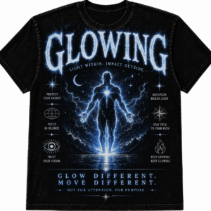 glowing tee